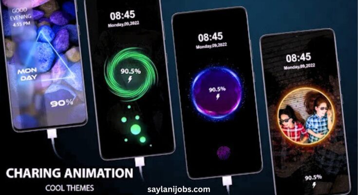 Phone Battery Charging Photo Animation