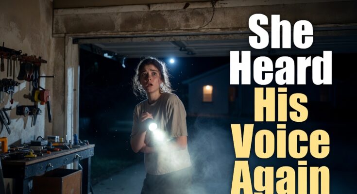 she heard his voice again olivia old garage